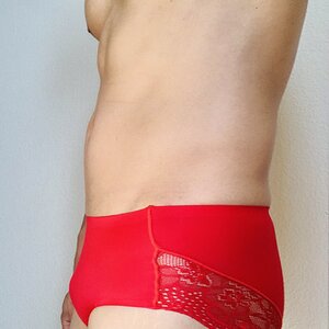 Red lacy ones