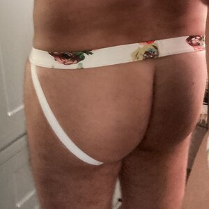 New jockstrap, ass view