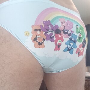 Rear view "Leather" Care Bears