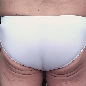 brand new 'Bunny Rabbit' briefs from D.M - rear view